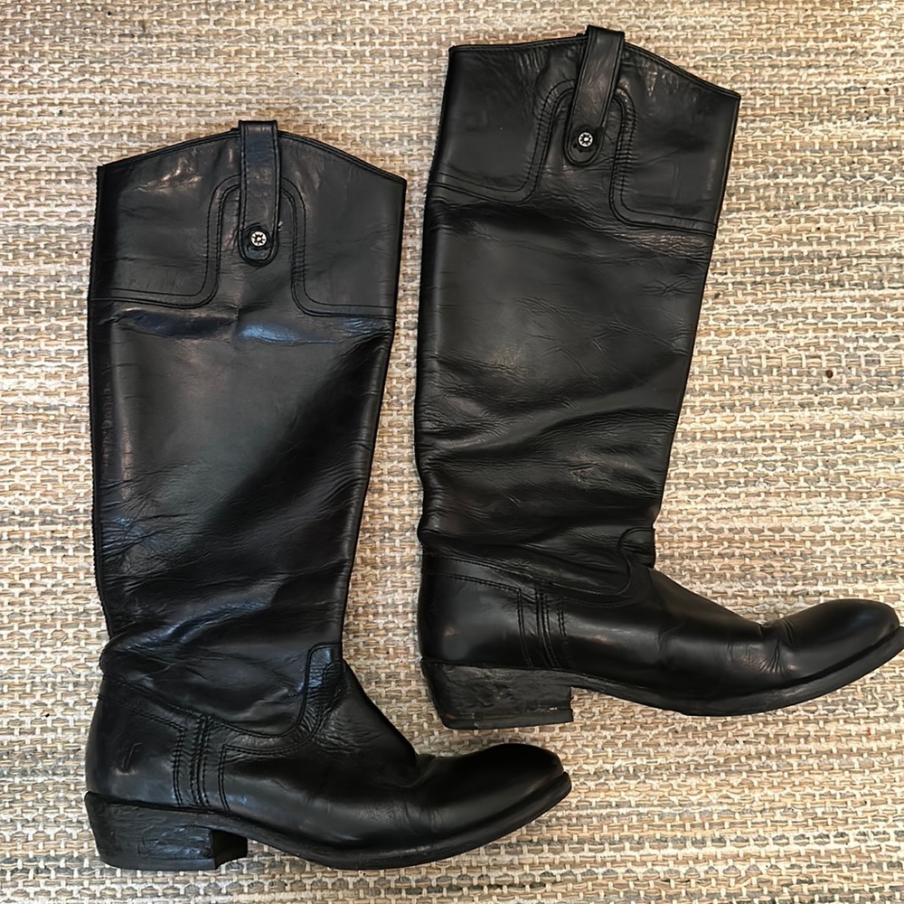 Frye Riding boots black. Size 8